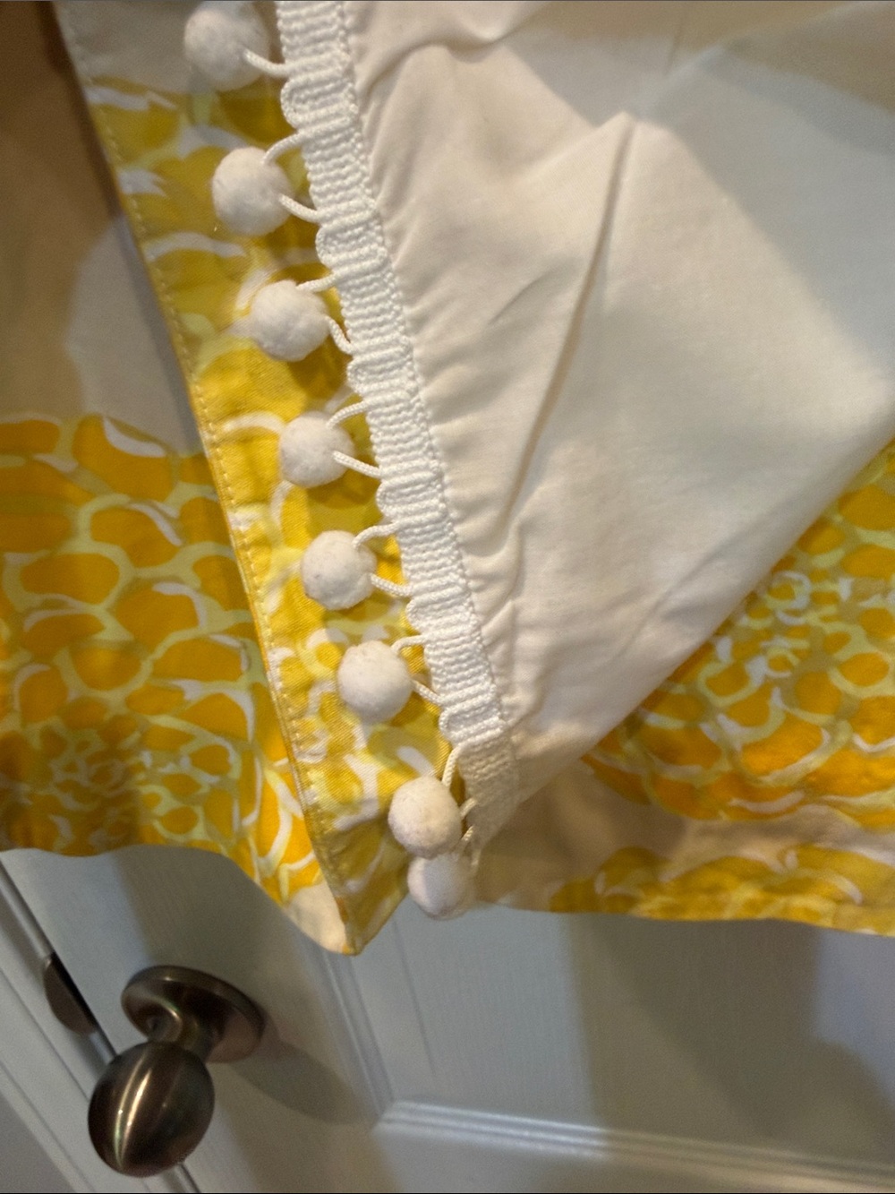 Yellow Floral Wrap Skirt - Bright Floral Print - Picture 3 of 5